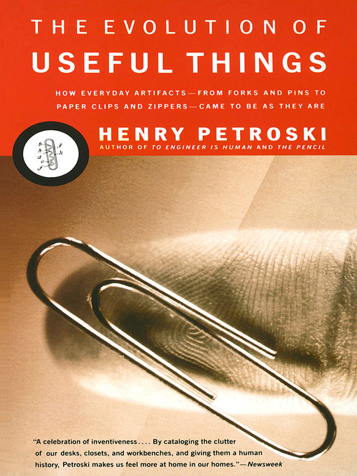 Cover of The Evolution of Useful Things